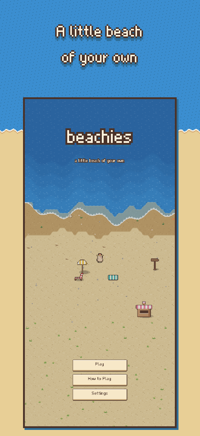 A little beach of your own